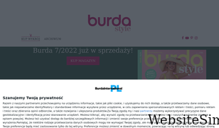 burda.pl Screenshot
