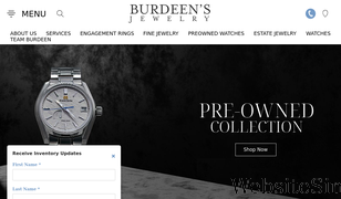 burdeens.com Screenshot