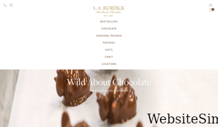 burdickchocolate.com Screenshot