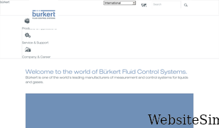 burkert.com Screenshot