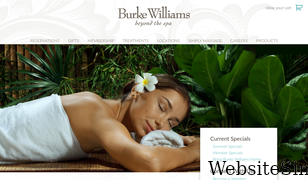 burkewilliamsspa.com Screenshot