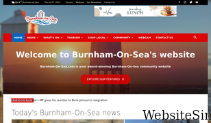burnham-on-sea.com Screenshot