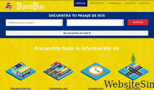 buscobus.com.co Screenshot