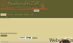 bushcraftusa.com Screenshot