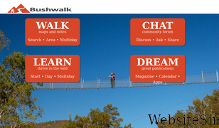 bushwalk.com Screenshot