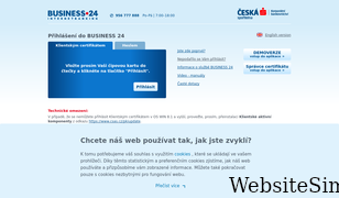 business24.cz Screenshot