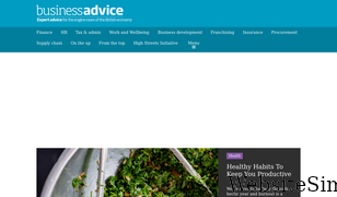businessadvice.co.uk Screenshot