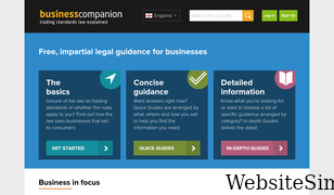 businesscompanion.info Screenshot
