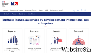businessfrance.fr Screenshot
