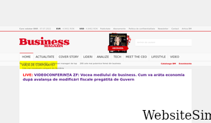 businessmagazin.ro Screenshot