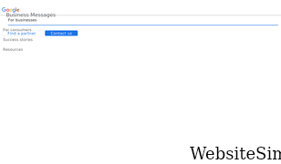 businessmessages.google Screenshot