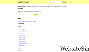 bustimes.org Screenshot