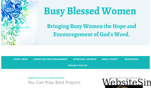busyblessedwomen.com Screenshot