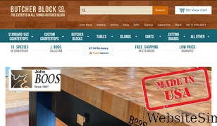 butcherblockco.com Screenshot