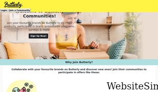 butterly.com Screenshot