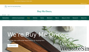 buymeonce.com Screenshot