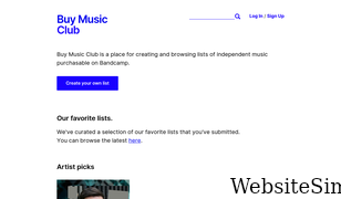 buymusic.club Screenshot