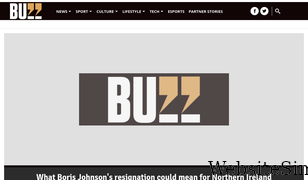 buzz.ie Screenshot