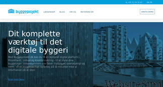 byggeprojekt.dk Screenshot