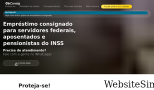 c6consig.com.br Screenshot