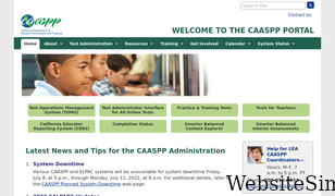 caaspp.org Screenshot