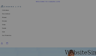 cabanalife.com Screenshot