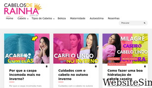 cabelosderainha.com.br Screenshot