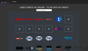 cablegratishd.online Screenshot