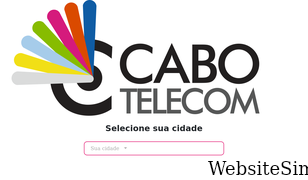 cabotelecom.com.br Screenshot