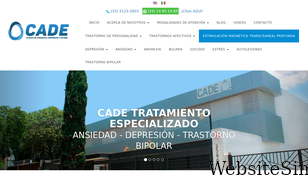 cade.org.mx Screenshot