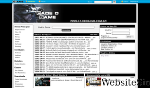 cadeogame.com.br Screenshot
