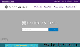 cadoganhall.com Screenshot