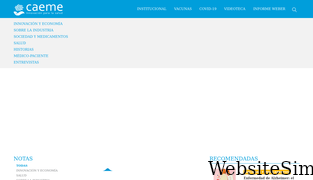 caeme.org.ar Screenshot