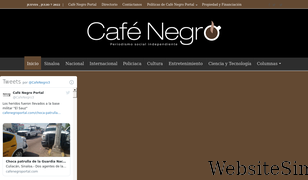 cafenegroportal.com Screenshot