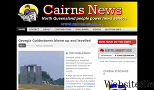 cairnsnews.org Screenshot