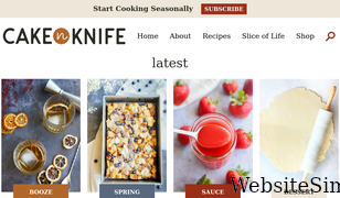 cakenknife.com Screenshot