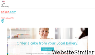 cakes.com Screenshot