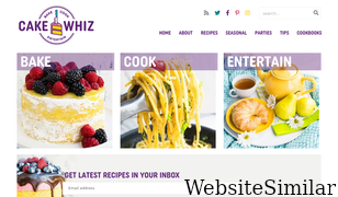cakewhiz.com Screenshot