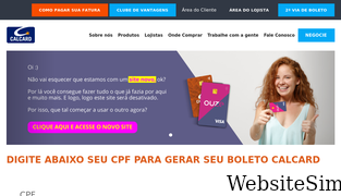 calcard.com.br Screenshot
