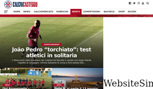 calciocasteddu.it Screenshot