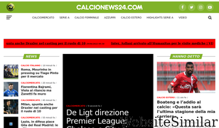 calcionews24.com Screenshot