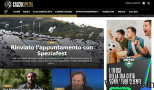 calciospezia.it Screenshot