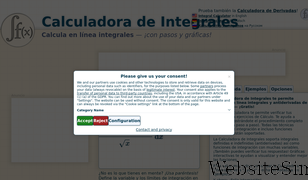 calculadora-de-integrales.com Screenshot