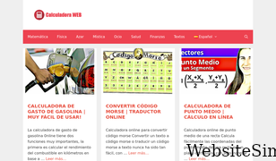 calculadoraweb.com Screenshot