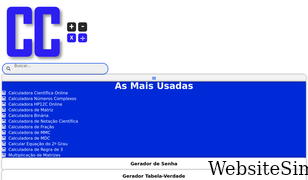 calculareconverter.com.br Screenshot