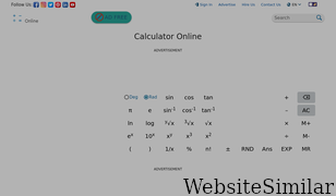 calculator-online.net Screenshot