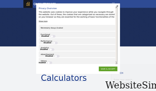 calculatorology.com Screenshot