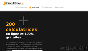 calculatrice.com Screenshot