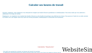 calculette-mauricette.fr Screenshot