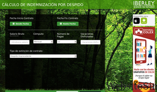 calculo-despido.com Screenshot